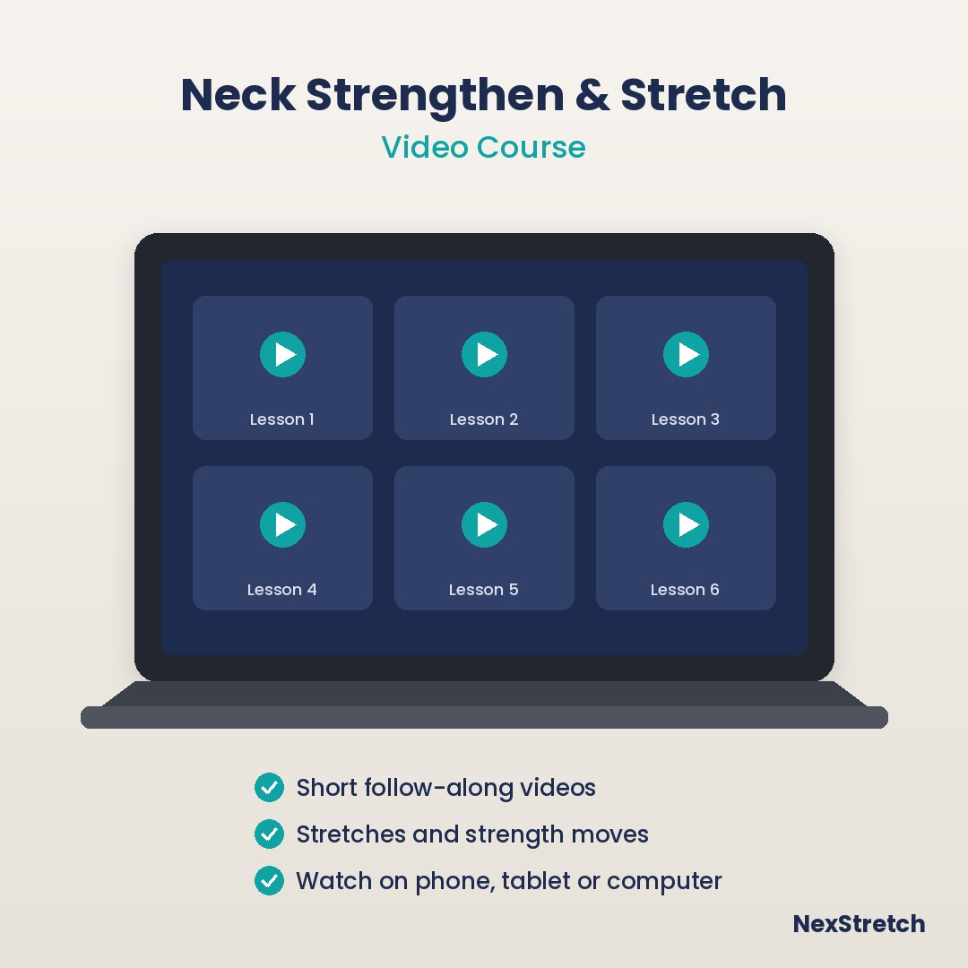 Neck Strengthen and Stretch video course